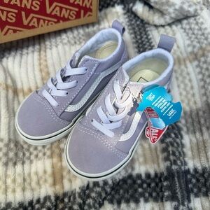 Vans Kids Lavender Sneakers